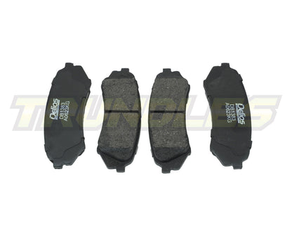 Delios MK3 Rear Brake Pads to suit Toyota Landcruiser 100 Series IFS 1998-2007