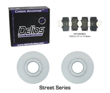 Delios Front Brake Upgrade Kit to suit Toyota Hilux N70 2010-2015 (with VSC)