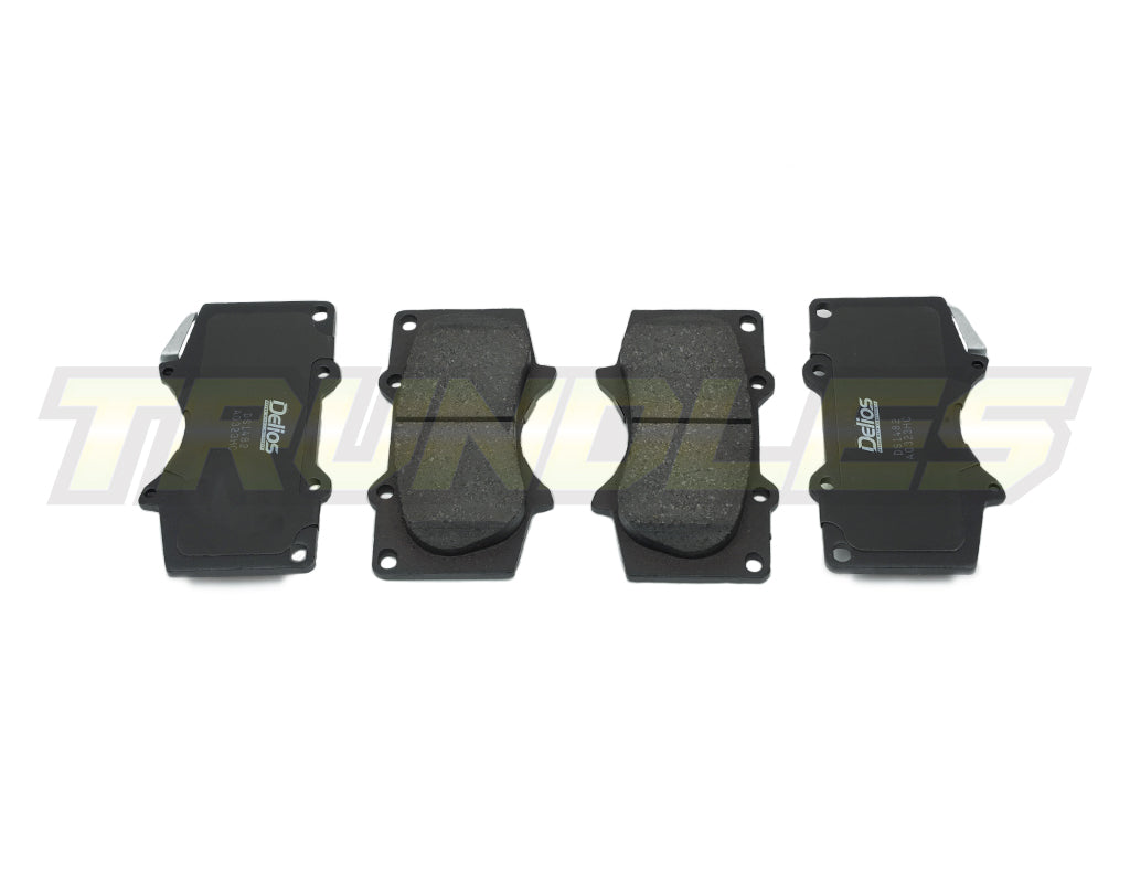 Delios MK3 Front Brake Pads to suit Toyota Landcruiser Prado 150 Series 2010-2023