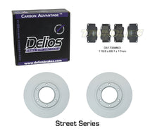 Delios Front Brake Upgrade Kit to suit Toyota Hilux 2005-2015 (without VSC)