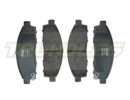 Delios MK3 Front Brake Pads to suit Mitsubishi Triton MQ 2015-2018