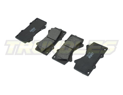 Delios MK3 Front Brake Pads to suit Toyota Landcruiser 200 Series 2007-2022