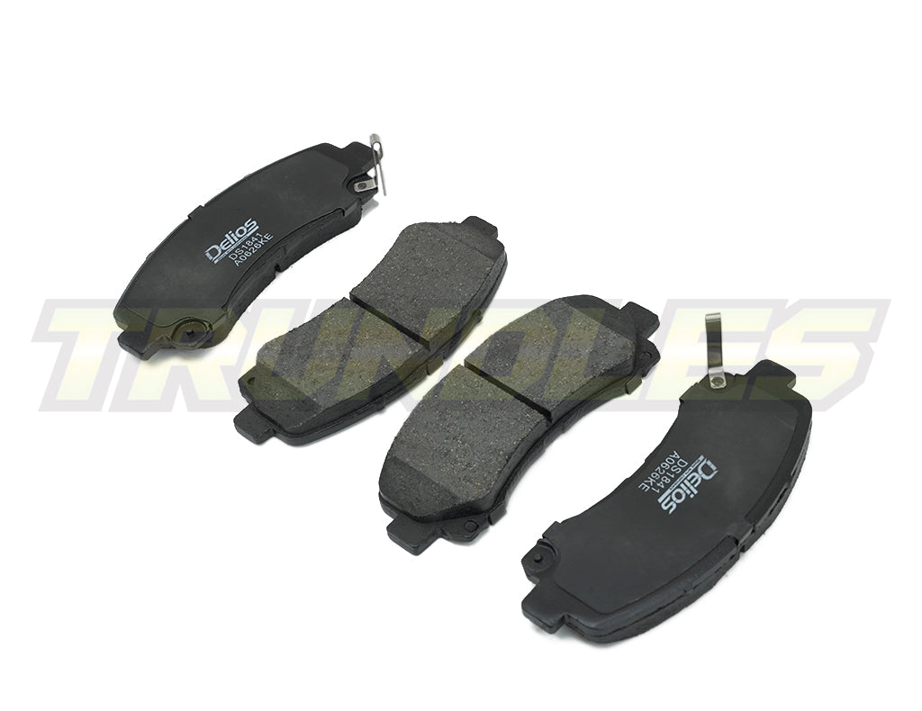 Delios MK3 Front Brake Pads to suit Isuzu D-Max 2008-2020