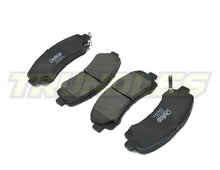 Delios MK3 Front Brake Pads to suit Isuzu MU-X 2013-2021