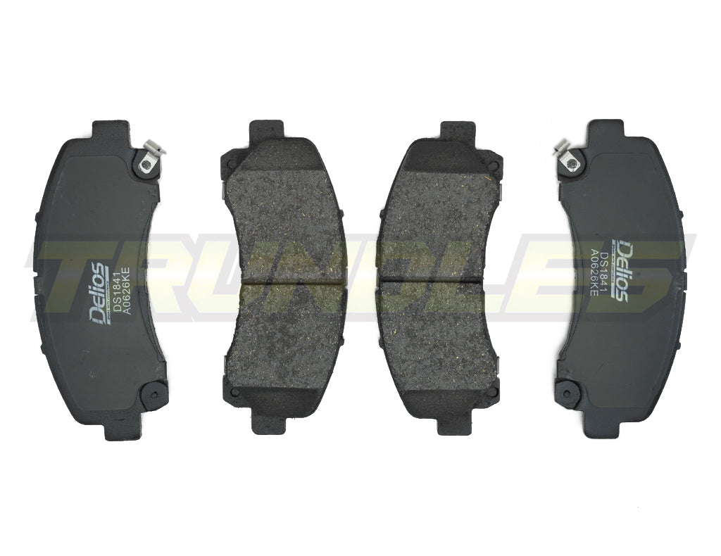 Delios MK3 Front Brake Pads to suit Isuzu MU-X 2013-2021