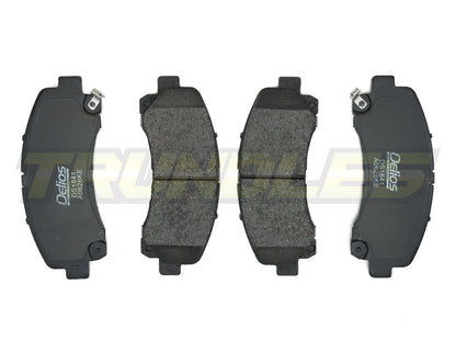 Delios MK3 Front Brake Pads to suit Isuzu D-Max 2008-2020