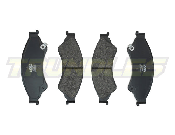 Delios MK3 Front Brake Pads to suit Ford Ranger PX1/2/3 2011-2022