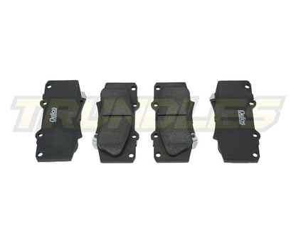 Delios MK3 Front Brake Pads to suit Toyota Hilux N70 (Without VSC) 2005-2015
