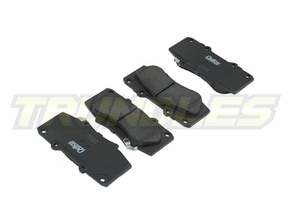 Delios MK3 Front Brake Pads to suit Toyota Hilux N70 (Without VSC) 2005-2015