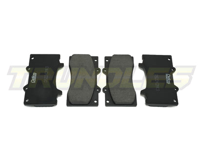 Delios MK3 Front Brake Pads to suit Nissan Patrol Y62 2013-Onwards