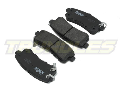 Delios MK3 Rear Brake Pads to suit Nissan Patrol Y62 2013-Onwards