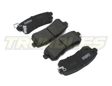 Delios MK3 Rear Brake Pads to suit Nissan Patrol Y62 2013-Onwards