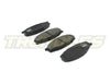 Delios MK3 Front Brake Pads to suit Nissan Patrol Y60 1987-1998