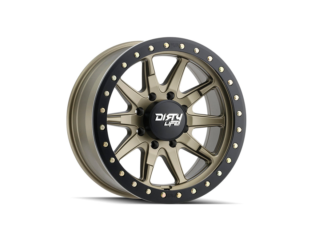 Dirty Life | DT-2  Satin Gold | 17x9 / 6x139.7 / 0P