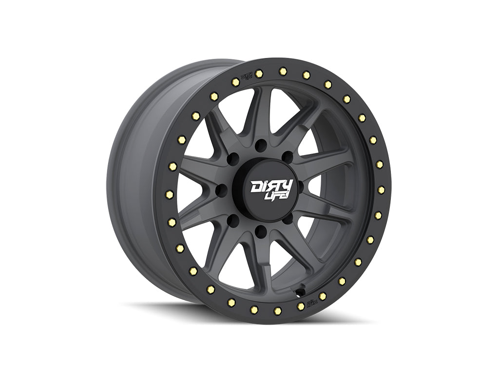 Dirty Life | DT-2 Graphite | 17x9 / 6x139.7 / 0P