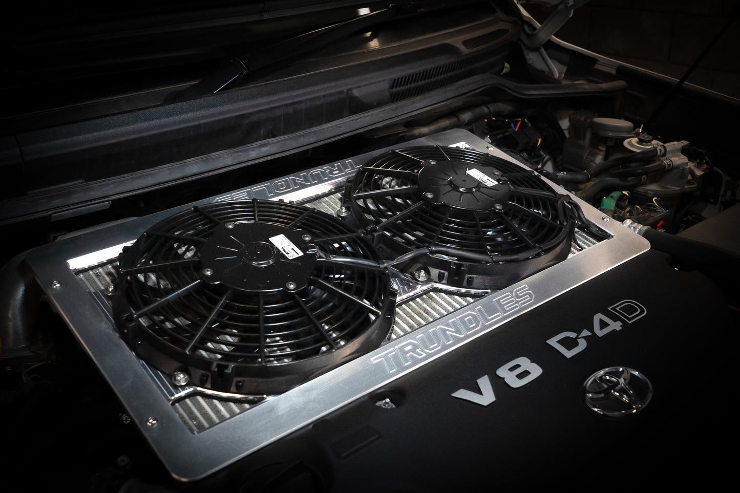 Trundles Intercooler Dual Fan Kit to suit Toyota Landcruiser 200 Series 2007-2022