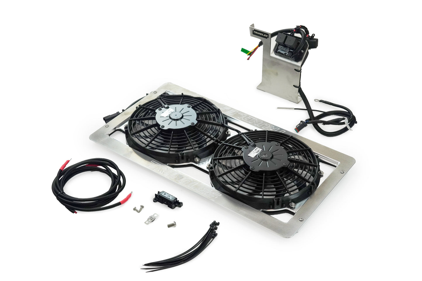 Trundles Intercooler Dual Fan Kit to suit Toyota Landcruiser 76/78/79 Series 2009-Onwards
