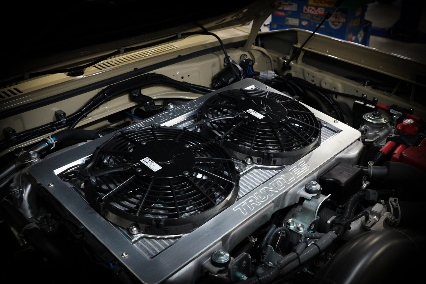 Trundles Intercooler Dual Fan Kit to suit Toyota Landcruiser 76/78/79 Series 2009-Onwards