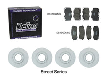 Delios Front & Rear Brake Upgrade Kit to suit Toyota Landcruiser Prado 90 Series 1996-2003 (PAIR)