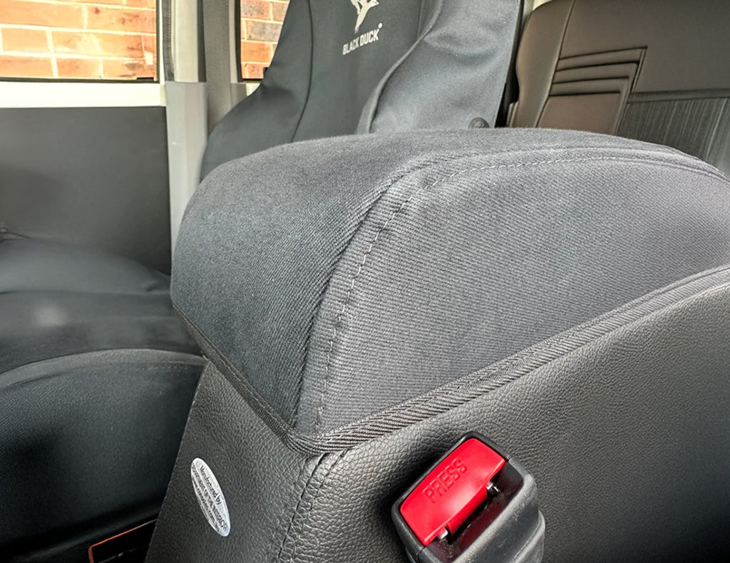 Black Duck Console Lid Cover to suit Toyota Landcruiser 70 series Consoles