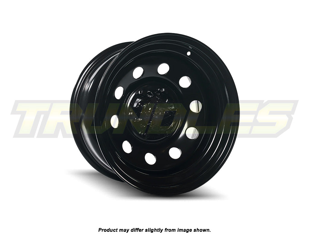 Dynamic Steel Rims 6x139.7 | Round Satin Black