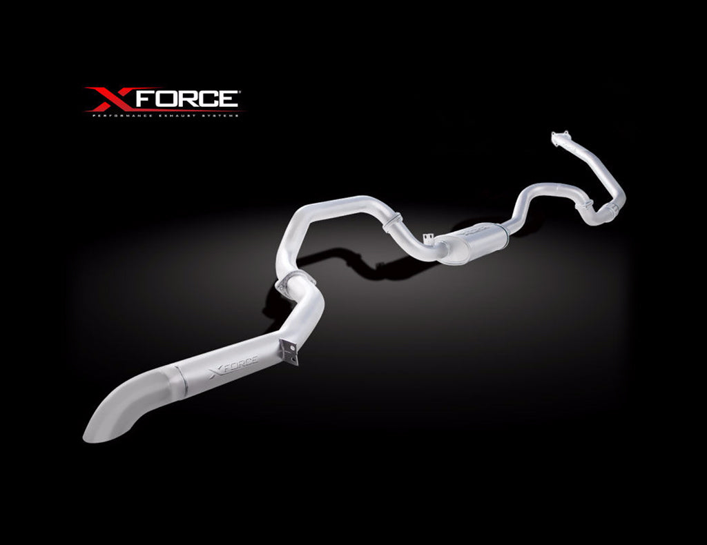 XFORCE Turbo-Back Exhaust Kit to suit Toyota Landcruiser 80 Series 1990-1998