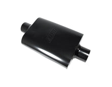 M&H Muffler Centre in Centre out Steel Black