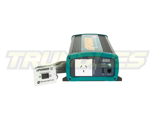 Enerdrive ePOWER 12V 1000W True Sine Wave Inverter