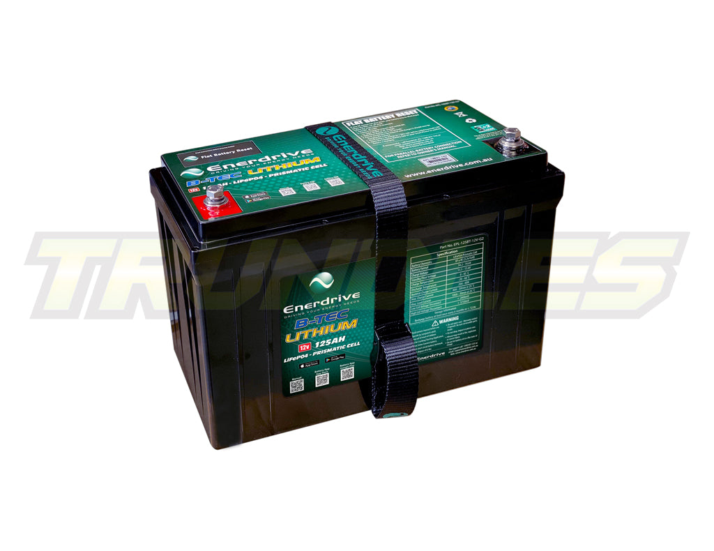 Enerdrive B-TEC 12V 125Ah G2 Lithium Battery