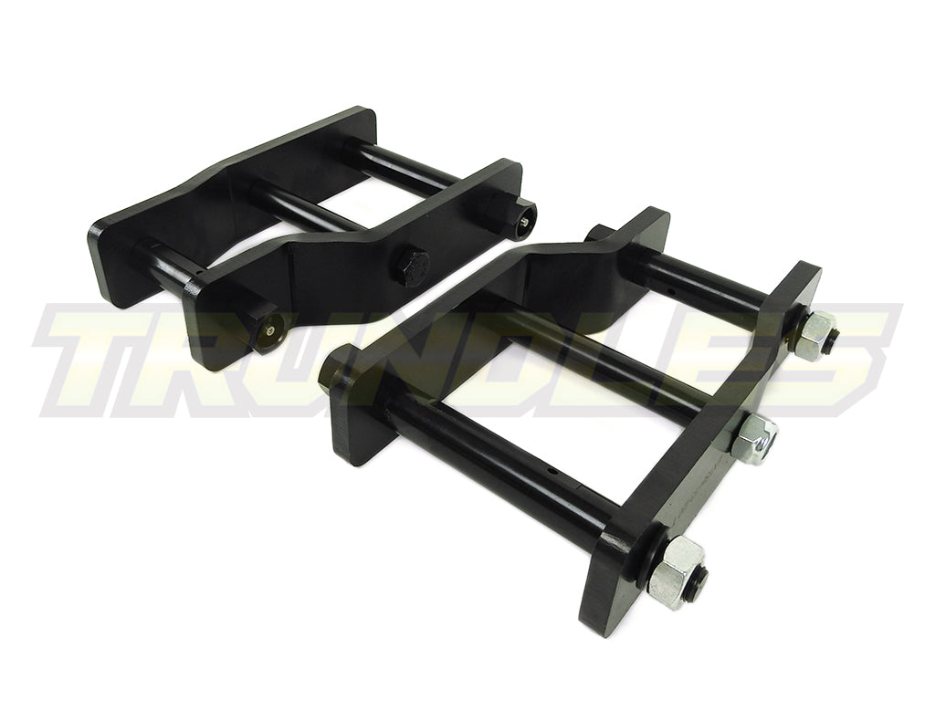 Trundles 25mm Lift Extended Rear Shackle Kit to suit Volkswagen Amarok 2023 - Onwards