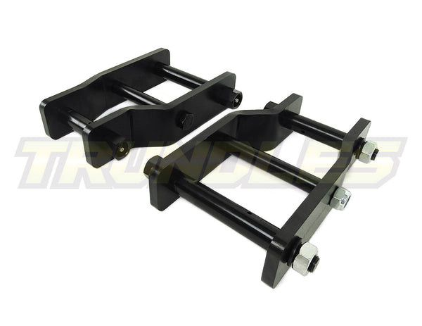 Trundles 25mm Lift Extended Rear Shackle Kit to suit Mazda BT-50 Series III 2020 - Onwards