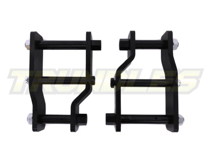 Trundles 25mm Lift Extended Rear Shackle Kit to suit Mazda BT-50 Series II 2011-2020