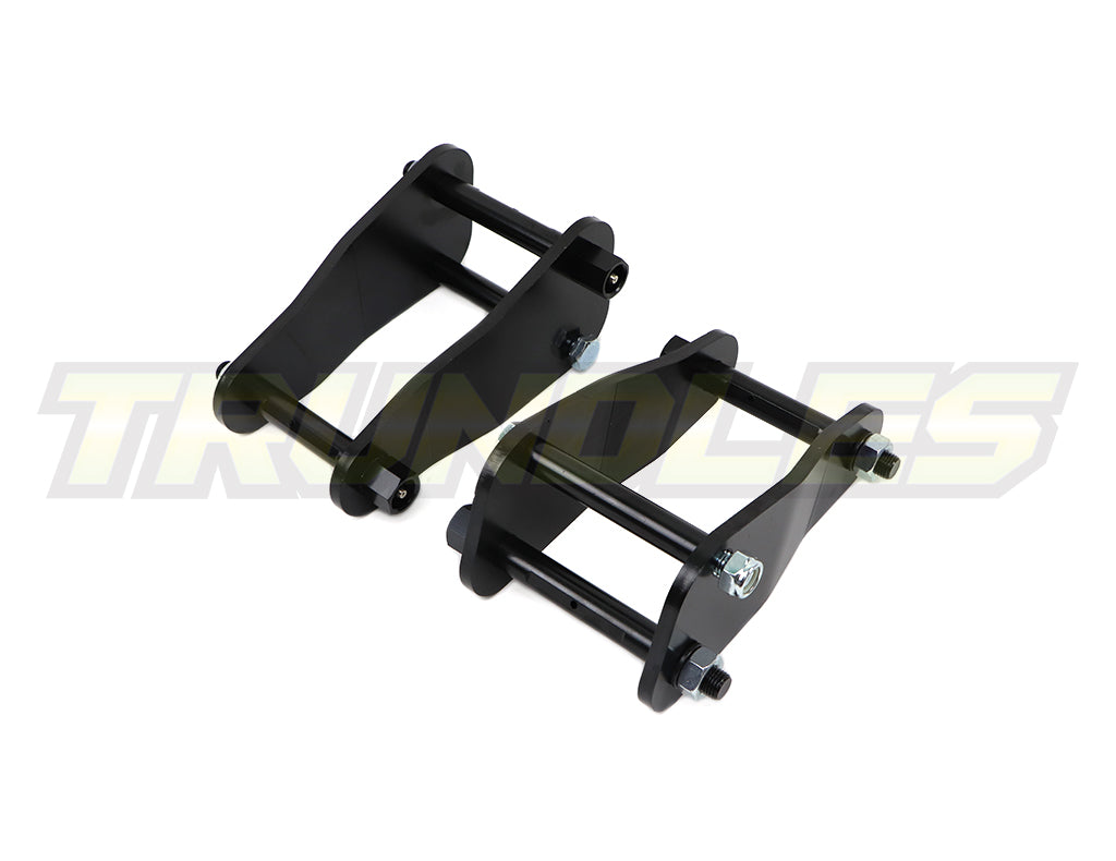 Trundles 25mm Lift Extended Shackle Kit to suit Toyota Landcruiser 78 Series 2007-Onwards