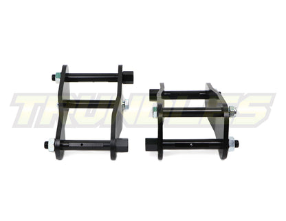 Trundles 25mm Lift Extended Shackle Kit to suit Toyota Landcruiser 78 Series 2007-Onwards
