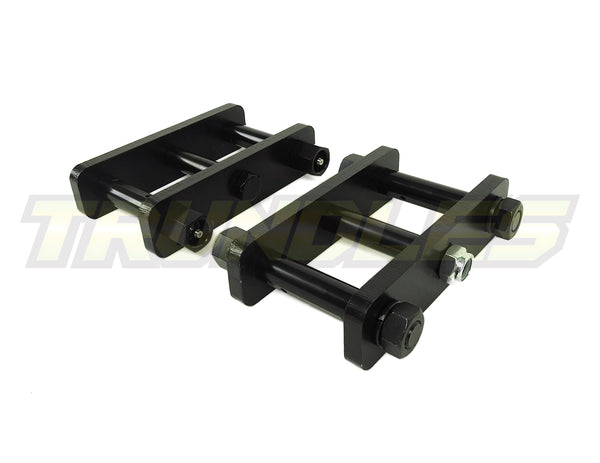 Trundles 25mm Lift Extended Rear Shackle Kit to suit Holden Rodeo RA & Colorado RC / Isuzu D-Max 2008-2012