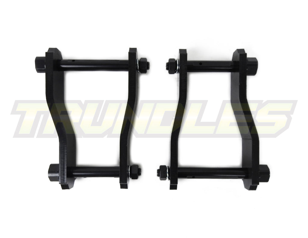 Trundles 25mm Extended Rear Shackle Kit to suit Mitsubishi Triton MQ/MR 2015-2023