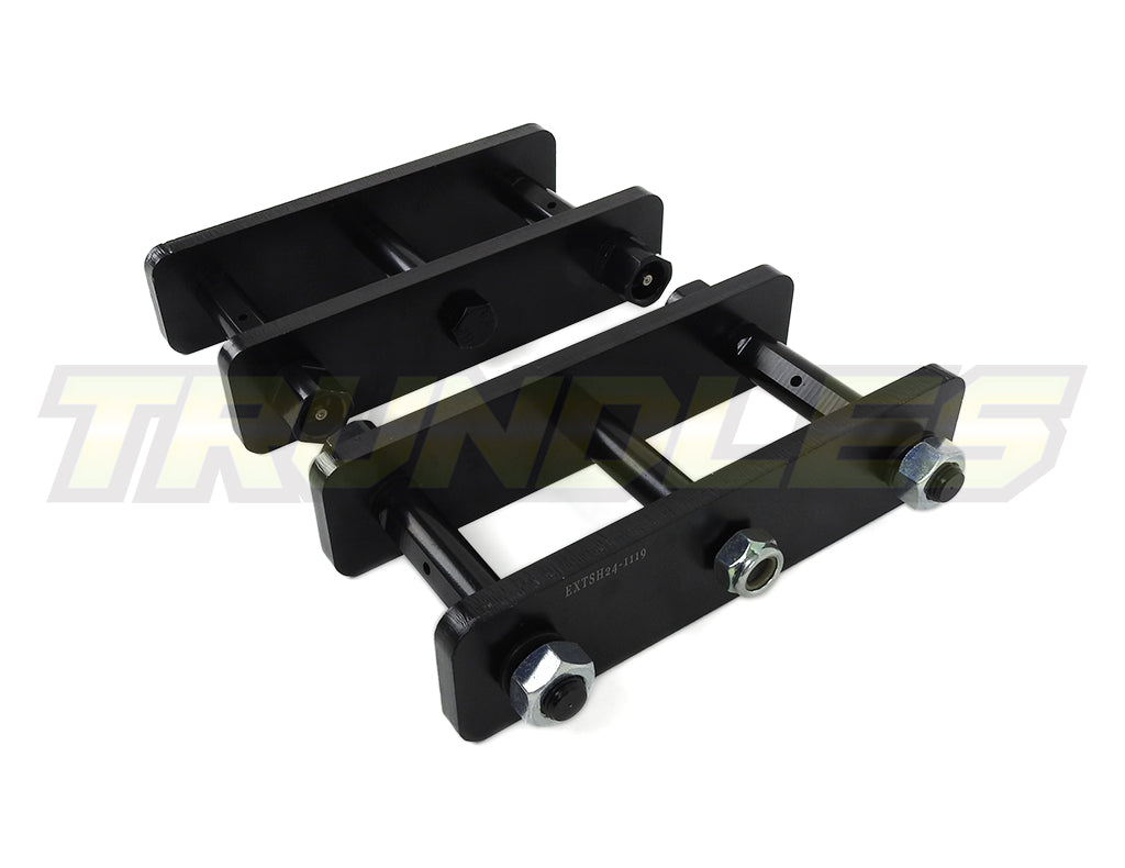 Trundles 25mm Lift Extended Rear Shackle Kit to suit Isuzu Bighorn 1986-1991