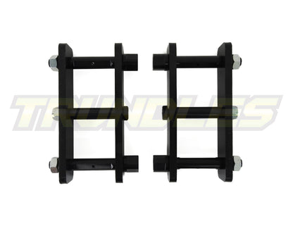 Trundles 25mm Lift Extended Rear Shackle Kit to suit Isuzu Bighorn 1986-1991