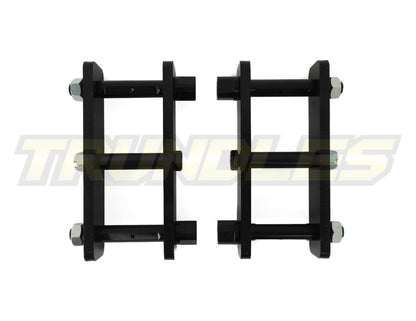 Trundles 25mm Lift Extended Rear Shackle Kit to suit Isuzu Bighorn 1986-1991