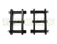 Trundles 50mm Lift Extended Rear Shackle Kit to suit Nissan Navara D23 NP300 2014-Onwards