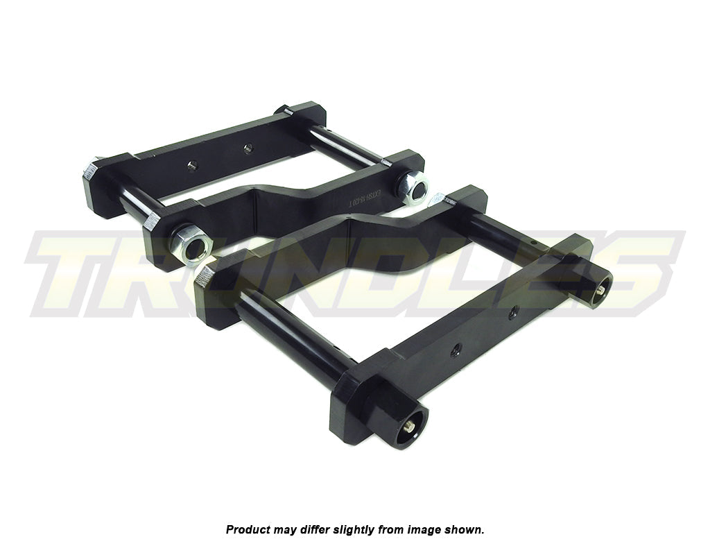Trundles 30mm Extended Rear Shackle Kit to suit Mitsubishi Triton MV 2024-Onwards