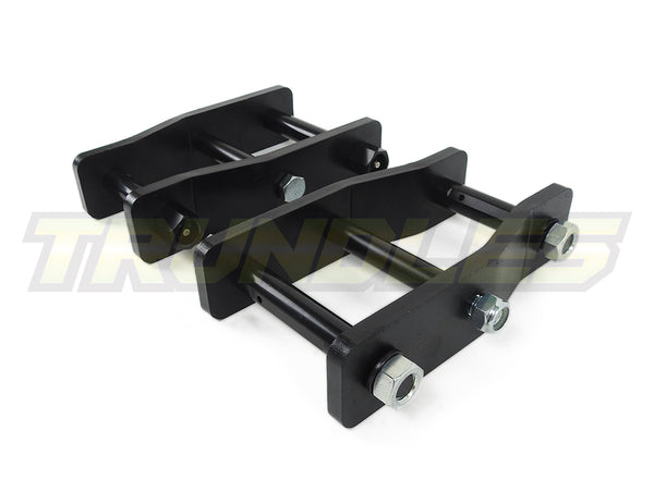 Trundles 25mm Lift Extended Rear Shackle Kit to suit Foton Tunland 2012-Onwards