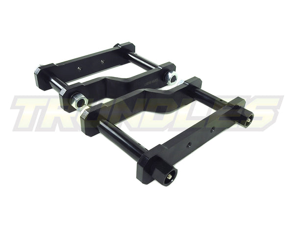 Trundles 25mm Lift Extended Rear Shackle Kit to suit Toyota Hilux N80 4WD 2015-Onwards