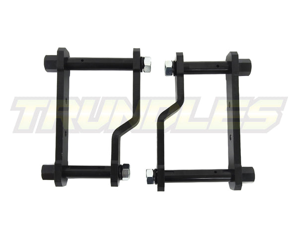 Trundles 25mm Lift Extended Rear Shackle Kit to suit Toyota Hilux N80 4WD 2015-Onwards