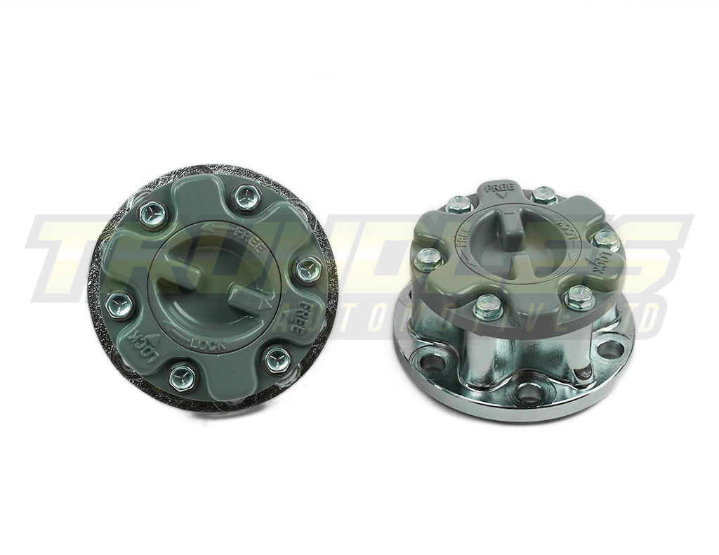 Free Wheeling Hubs (Pair) to suit Mitsubishi Pajero / L200 / L300 1980-Onwards