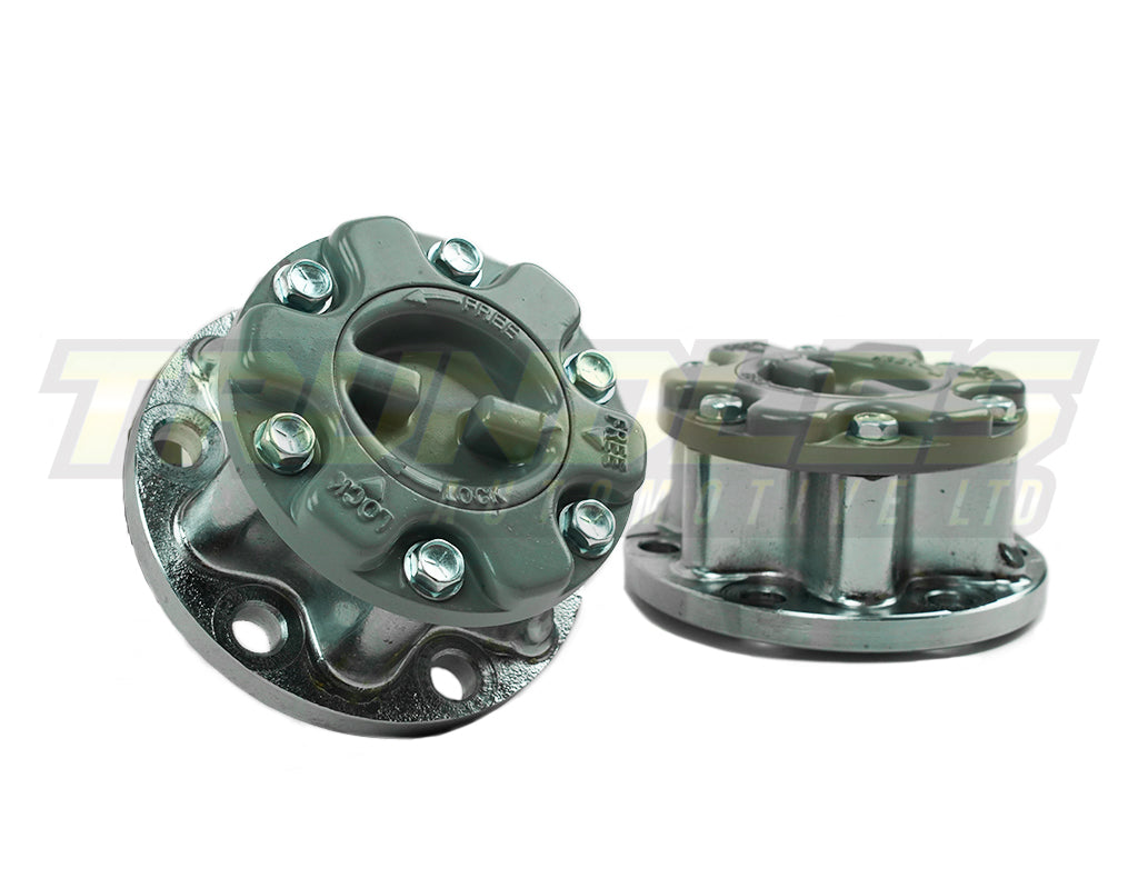 Free Wheeling Hubs (Pair) to suit Mitsubishi Pajero / L200 / L300 1980-Onwards