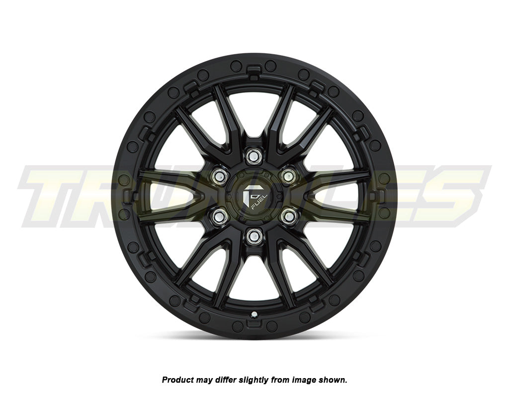 Fuel Rebel Rims <br> 17x9 / 6x139.7 <br> (Multiple Options)