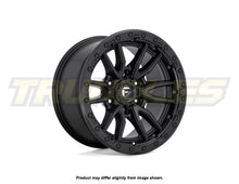 Fuel Rebel Rims 17x9 / 6x139.7 (Black)