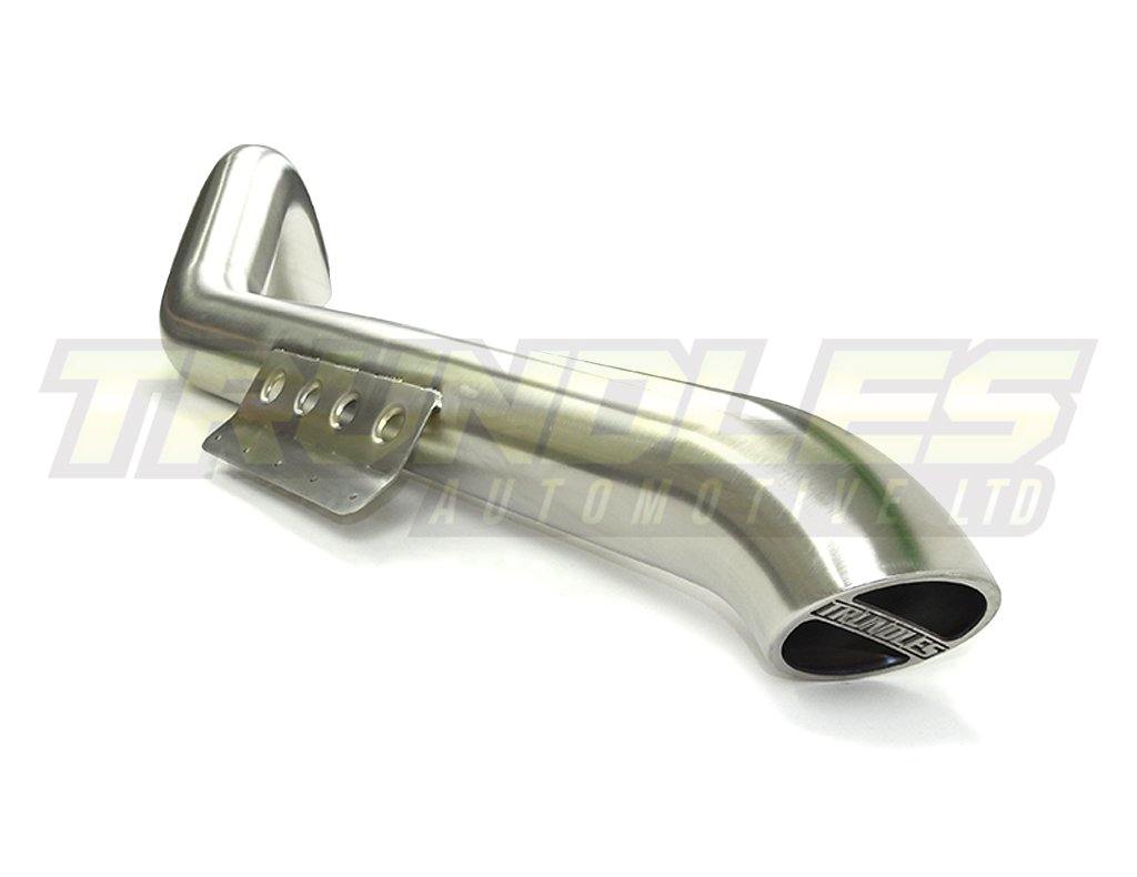 4" Stainless Snorkel to suit GQ Patrol - (Bonnet Exit) - Trundles Automotive