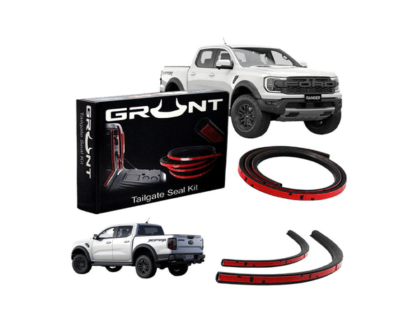 Grunt 4x4 Tailgate Seal Kit to suit Ford Ranger Raptor RA / Next Gen with Spray Liner 2022-Onwards